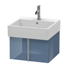 Duravit Vero Air VA612404747 База под раковину 298x484x431мм, 1 выдв.ящик, цвет голубой камень глянцевый фото