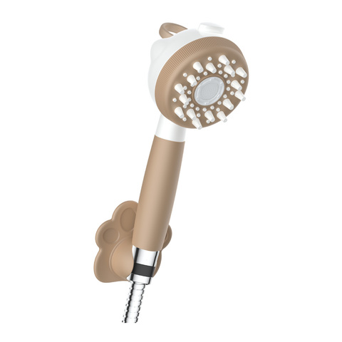 Lemark LM8152PS Лейка для мытья животных 3-функциональная ?85х22см, съёмная рукоятка, пластик, блистер