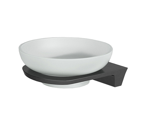 WasserKRAFT Wiese K-8929 Мыльница, цвет: воронёная сталь