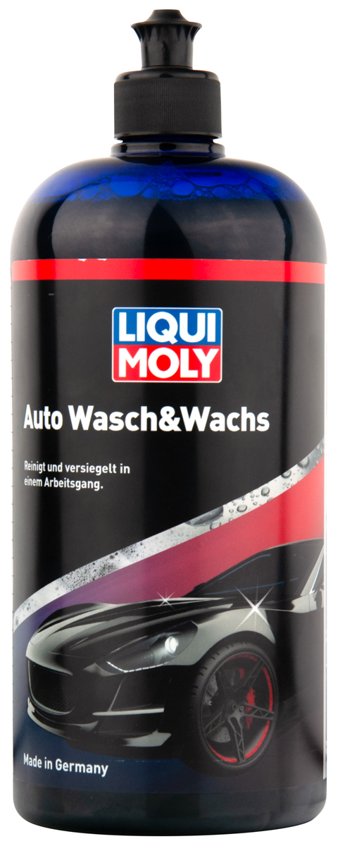 Liqui Moly Auto Wasch & Wachs Авто шампунь с воском для основательной мойки автомобиля