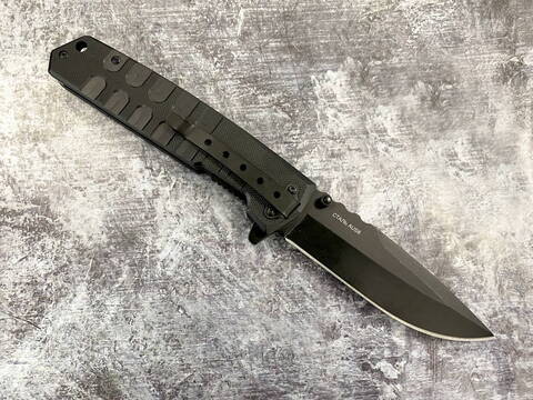 Складной нож Т-34 сталь AUS8 Black 323-480401
