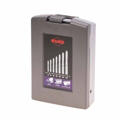 Набор метчиков машинных M3 -M12 HSSE DIN371/376 (B/4-5P) 7пр Ruko 245061RO