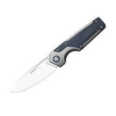 Фото Складной нож Kizer Serpentine, сталь M390, рукоять титан/richlite, синий