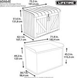 Ящик пластиковый LifeTime Horizontal Storage 2100 л