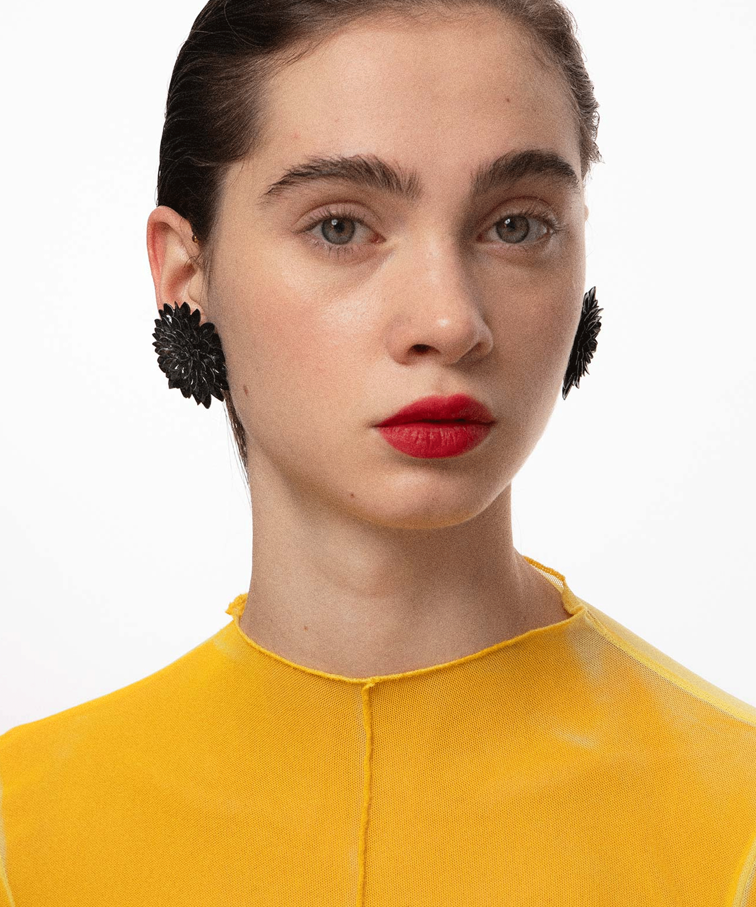 Серьги DALIA BIG BLACK