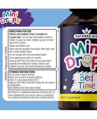 Natures Aid - Mini Drops Bed Time, капли для хорошего сна детям и младенцам от 3 месяцев, 50 мл