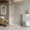 BelBagno LUCE-A-2-90-P-ORO Душевой уголок