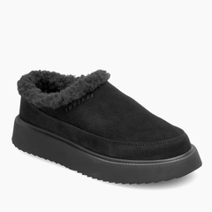 Замшевые полуботинки INUIKII Classik Micro black на меху