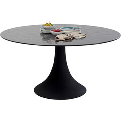 Стол Grande Possibilita Black Bubble Ø150 см