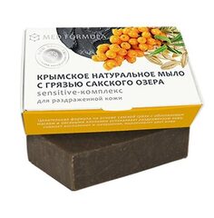 Мыло с грязью Сакского озера Med Formula «Sensitive-комплекс» ТМ Мануфактура Дом Природы