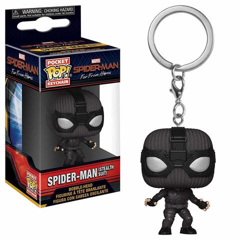 Брелок Funko POP! Marvel. Spider-Man Far From Home: Spider-Man (Stealth Suit)