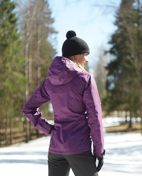 Nordski Motion женская ветрозащитная куртка purple - 2