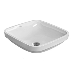 Duravit DuraStyle 373370000 Раковина встраиваемая снизу, с переливом, 370х370 мм , без отв под смеситель, цвет белый фото