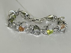 Лена (браслет из серебра)