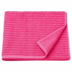 Полотенце банное IKEA VAGSJON (ВОГШЁН), Розовый, 70х140 см