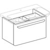Geberit myDay Y824080000 Тумба под раковину 68x41x43см, белый / Высокоглянцевое покрытие