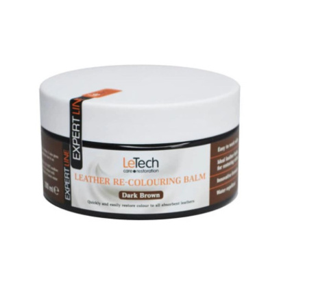LeTech Expert Line Бальзам для восстановления цвета кожи (Leather Re-Colouring Balm) Dark Brown 200