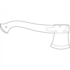 Туристический топор Morakniv Camp 1991 MG, углеродистая сталь