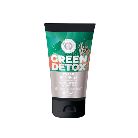 МДП Скраб Green Detox Идеальное выравнивание для всех типов кожи, 130г