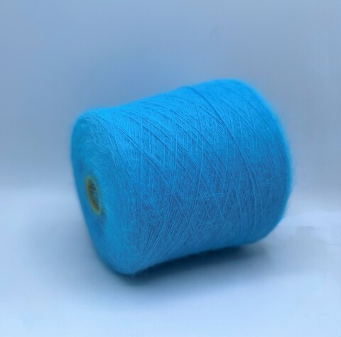 FILCOM (пр.Италия), art.Chiara, 3/15 500м/100 гр. 80%Ангора spyke 20%Полиамид, цвет-Морская волна, арт.21678
