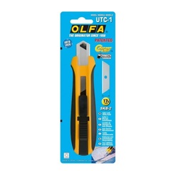OLFA UTC-1, 17.5 мм, двухкомпонентный корпус, нож с трапециевидным лезвием (OL-UTC-1)