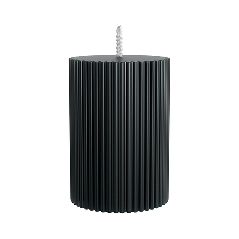 Декоративная свеча 7х10см SCANDYLAB Empire Black SL-ES04