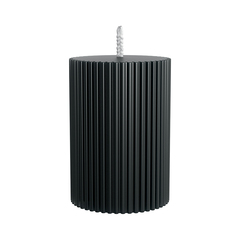 Декоративная свеча 7х10см SCANDYLAB Empire Black SL-ES04