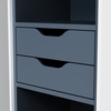Am.Pm M50ACHX0406WM Inspire V2.0. шкаф-колонна. универсальный. подвесной. 40 см. push-to-open. белый матов