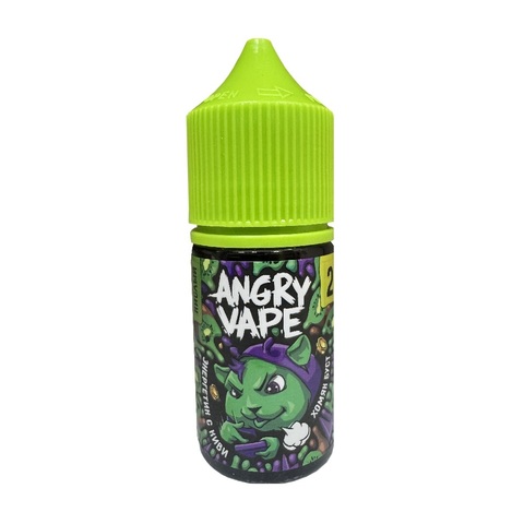 Жидкость Angry Vape Salt 2% 30 ml - Хомяк Буст (энергетик с киви)