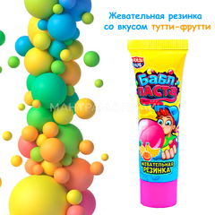 Жевательная резинка Канди Клаб Бабл паста вкус тутти-фрутти 22 г