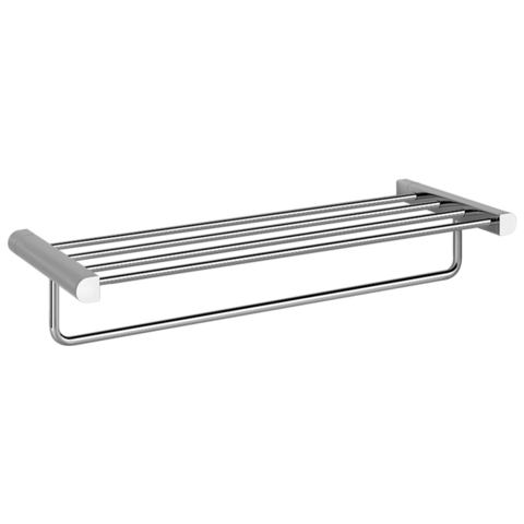 Gessi Rilievo 59407#031 Полка с полотенцедержателем, 60 см, цвет: хром