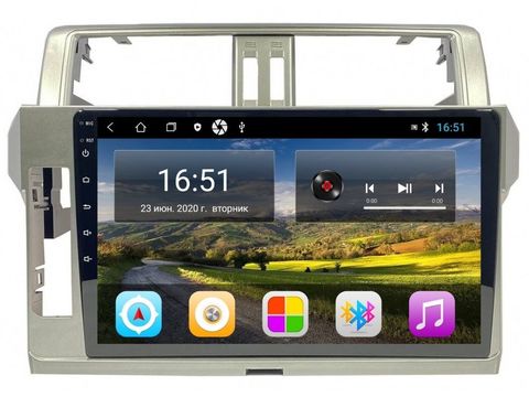 Магнитола Toyota Prado 150 (2013-2017) Android 11 2/32GB IPS AHD модель CB-3041T3L