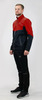 Утеплённый лыжный костюм ArsWear Red-Black Professional с лямками мужской