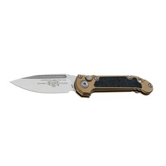 Фото Автоматический нож Microtech LUDT Gen III 1135-10TA, сталь M390, рукоять алюминий, бежевый