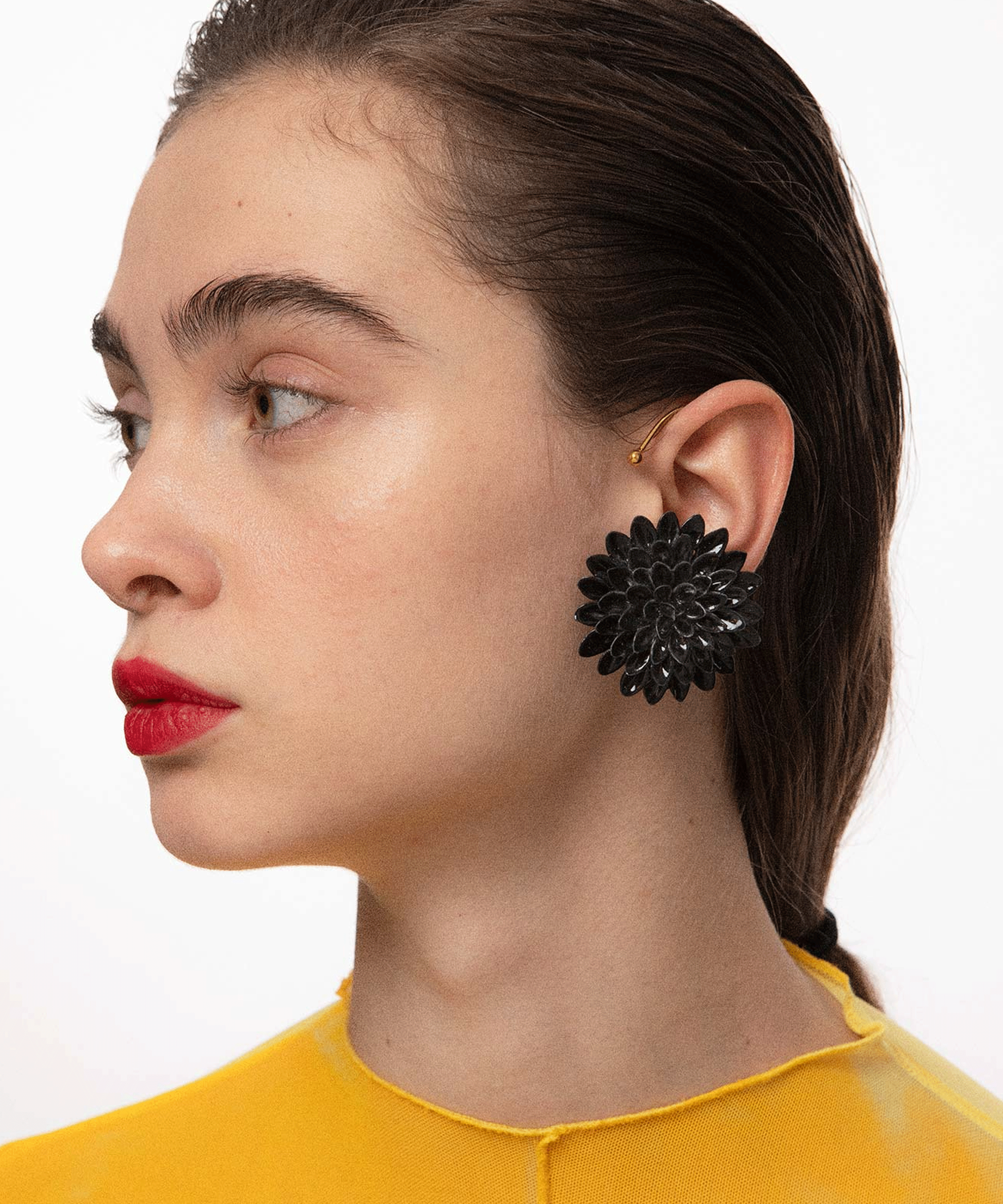 Серьги DALIA BIG BLACK