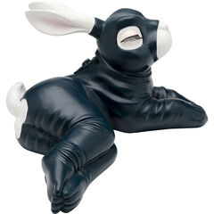 Копилка Fetish Bunny Sitting «Сидячий кролик-фетиш», Морской зелёный