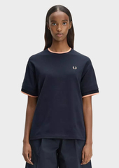 Футболка FRED PERRY Tipped Mesh Pique T-Shirt