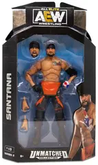 Фигурка Сантана Рестлер — AEW Unmatched Collection