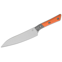 Фото Нож кухонный универсальный Microtech Utility Knife, сталь M390MK, рукоять G10, оранжевый