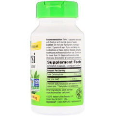 Nature's Way, Uva Ursi, Leaves, 480 mg, 100 Vegetarian Capsules