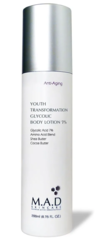 M.A.D. YOUTH TRANSFORMATION GLYCOLIC BODY LOTION 7% Омолаживающий лосьон для тела с 7% гликолевой кислотой