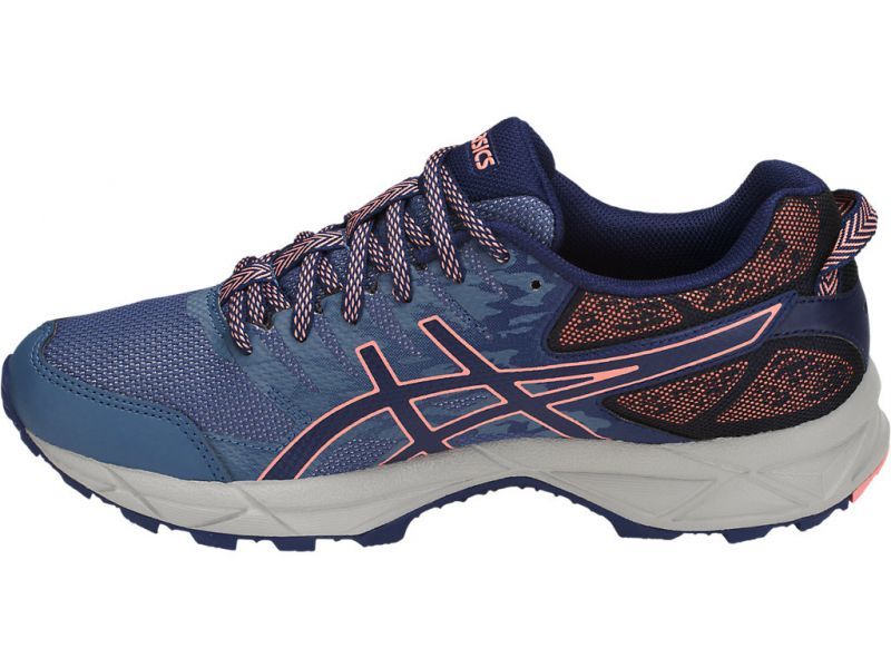 Asics Gel Sonoma 3 кроссовки внедорожники женские синие - 5