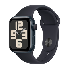 Умные часы Apple Watch SE 2 (2024) GPS, 40mm, Midnight Aluminium Case with Sport Band S/M, Midnight (Темная ночь)