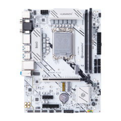 Материнская плата HUANANZHI B660M-PLUS, Socket1700, mATX, Retail, 2xDDR4, PCIe5.0, 2xM.2, 2.5GLAN, M.2 WiFi, PS2, 4xUSB2, 6xUSB3, VGA, 2xHDMI, DP (HNZ-B660M-PLUS)