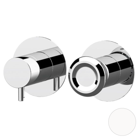 Remer Element ET92ZPWBBO Смеситель для душа, цвет: белый