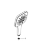 GROHE Rainshower SmartActive 26582LS0 Душ ручной