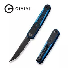 Фото Складной нож Civivi KwaiQ, сталь Nitro-V, рукоять G10, синий