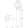 Hansgrohe Flowstar 52100000 Сифон для раковины