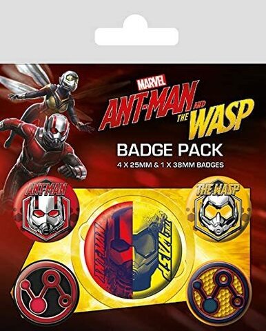 Набор значков Ant-Man and The Wasp