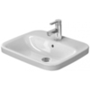 Duravit DuraStyle 374560000 Раковина встраиваемая сверху, с переливом, 560х455 мм , с 1 отв под смеситель, цвет белый